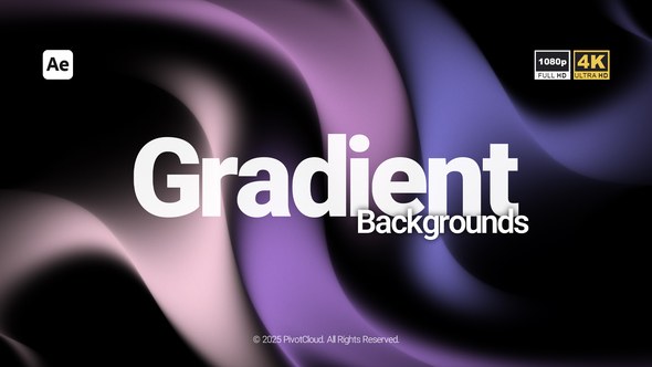 Videohive Abstract Gradient Backgrounds 60325634 Elements template preview