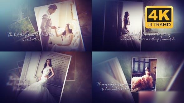 Videohive Wedding Romantic Photo Slideshow Openers template preview