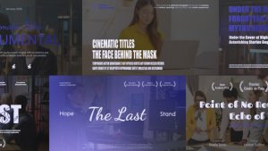 Videohive Blockbuster Cinematic Typography Titles template preview