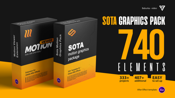 Videohive Motion Graphics Pack 29899021 Elements template preview
