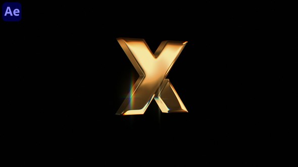 Videohive Gold Logo Opener 60041781 Logo Stings template preview
