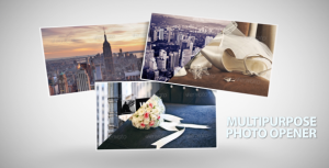 Videohive Multipurpose Photo Opener Openers template preview
