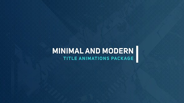 Elegant Titles 3 Video Displays template preview
