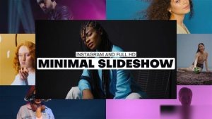 Videohive Minimal Slideshow 49719360 Openers template preview