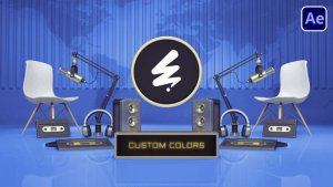 Videohive Podcast Intro 56619911 Logo Stings template preview