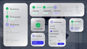 Videohive Process Infographic Widget Infographics template preview