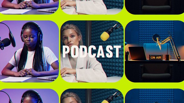 Videohive Podcast Opener 60230860 Openers template preview