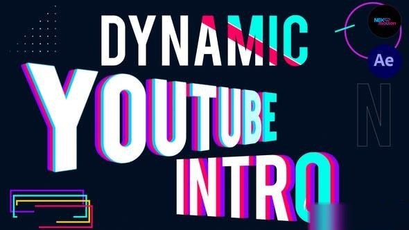 Videohive Dynamic YouTube Intro Openers template preview