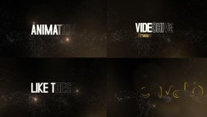 Videohive Cinematic Text Title Animation Openers template preview
