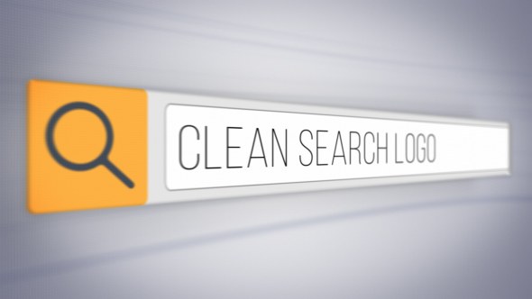 Videohive Clean Search Logo Logo Stings template preview