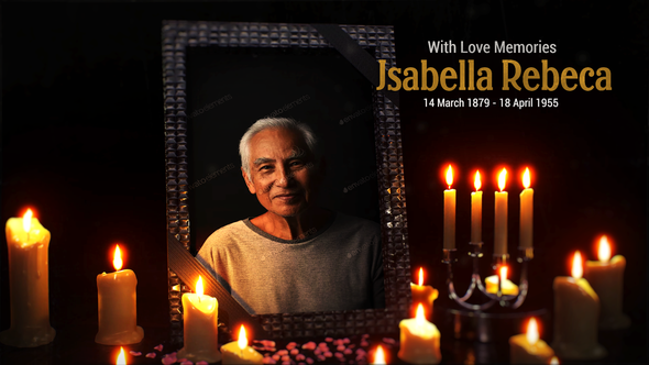 Videohive Funeral Ceremony Broadcast-packages template preview