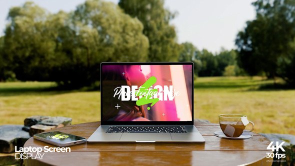 Videohive Laptop Screen Mockup Display Product Promo template preview