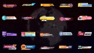 Videohive News Titles || After Effects Titles template preview