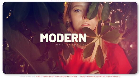 Videohive Modern Media Opener Openers template preview