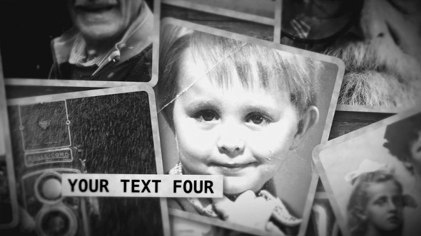 Videohive Old Photo Slideshow Video Displays template preview