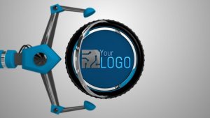 Videohive Mechanical Arms Logo Logo Stings template preview