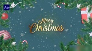 Videohive Merry Christmas Intro 48369868 Openers template preview