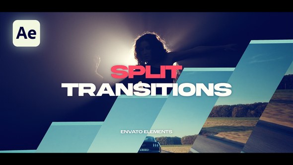 Videohive Split Transitions 57760550 Elements template preview