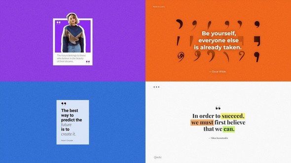 Videohive Quotes 56165726 Elements template preview
