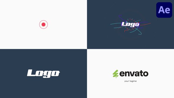 Videohive Simple Logo for After Effects Logo Stings template preview