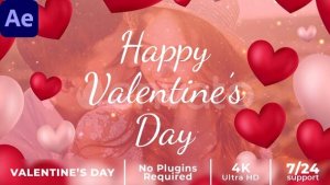 Videohive Valentines Day Intro 35953507 Logo Stings template preview
