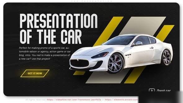 Videohive Car Presentation Openers template preview
