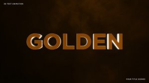 Videohive 3D Text Animation 60982638 Titles template preview