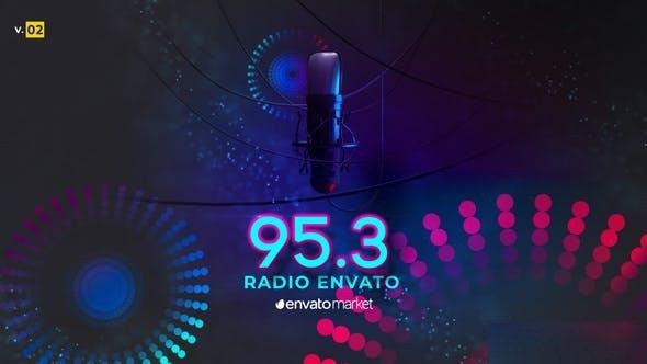 Videohive Radio Logo Opener 0.2 Openers template preview