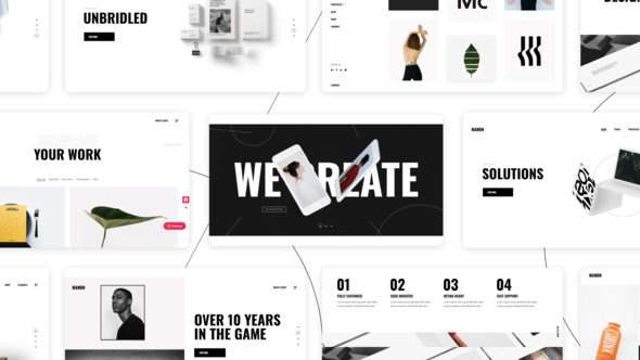 Videohive Clean Website Promo 25489189 Product Promo template preview