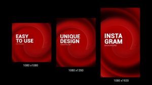 Videohive Instagram Backgrounds Elements template preview