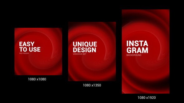 Videohive Instagram Backgrounds Elements template preview