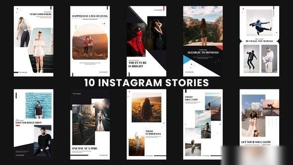 Videohive Insta Stories V2 Openers template preview