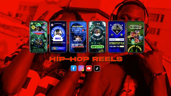 Videohive Hip Hop Reels 59157449 Product Promo template preview