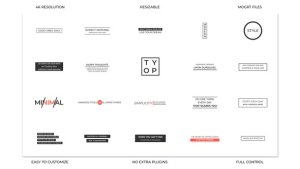 Typo Video Displays template preview