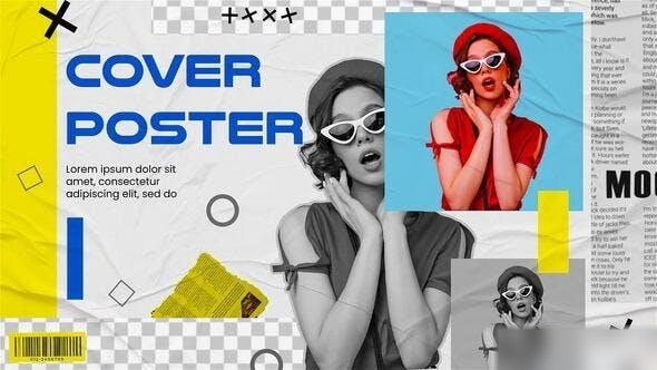 Videohive Paper Opener Fashion Poster Slideshow