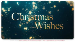 Videohive Christmas Wishes 55622179 Titles template preview