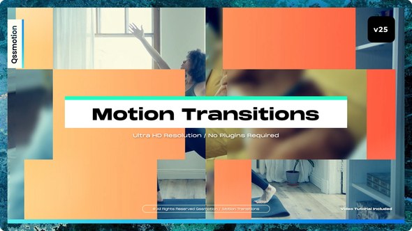 Videohive Motion Transitions Elements template preview