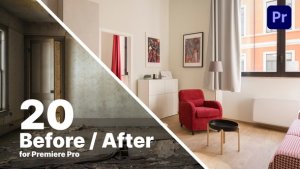 Before And After Comparison Premiere Pro template preview