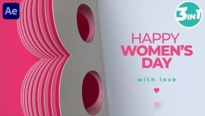Videohive Happy Women's Day Openers template preview