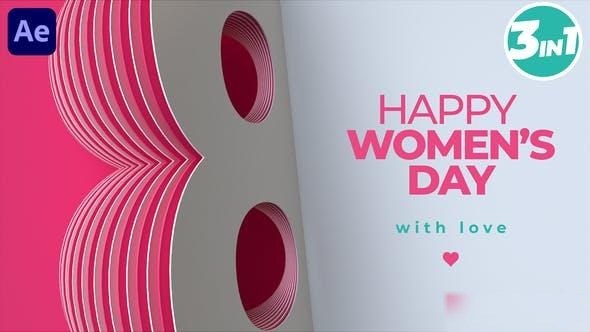 Videohive Happy Women's Day Openers template preview