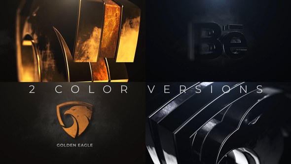 Videohive Gold And Silver Logo Reveal 24753721 Logo Stings template preview