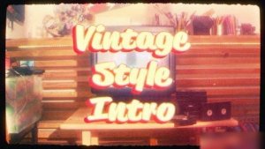 Videohive Vintage Style Intro Openers template preview
