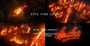 Videohive Epic Fire Logo 20431154 Logo Stings template preview