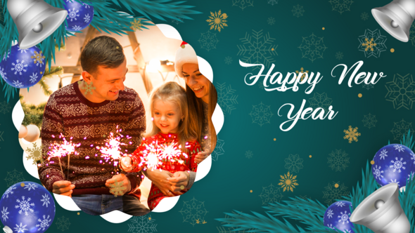 Videohive Happy New Year Slideshow 49001603 Video Displays template preview