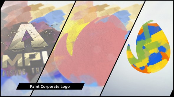 Videohive Paint Corporate Logo Logo Stings template preview