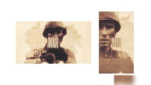 Videohive War Double Exposure Intro Openers template preview