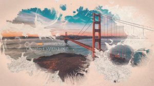 Videohive Ink Slideshow 21278543 Video Displays template preview