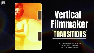Videohive Vertical Filmmaker Transitions Elements template preview