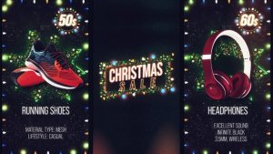 Videohive Christmas Sale Promo 55711726 Openers template preview