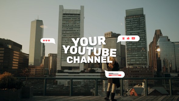Videohive Youtube Intro Titles Titles template preview